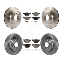 Charger l'image dans la galerie, [Front+Rear] 2007 BMW 335xi Premium OE Brake Rotors &amp; Ceramic Pads Kit For Max Braking