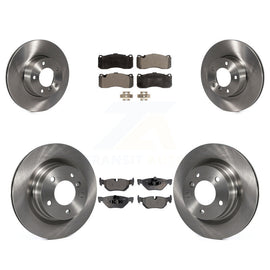 [Front+Rear] 2012 BMW 328i Coupe with 3.0L Premium OE Brake Rotors & Ceramic Pads Kit For Max Braking