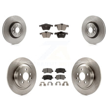 Load image into Gallery viewer, Front Rear Disc Brake Rotors And Ceramic Pads Kit For Volvo S60 V70