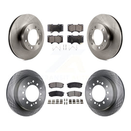 [Front+Rear] 2010-2014 Toyota FJ Cruiser Premium OE Brake Rotors & Ceramic Pads Kit For Max Braking