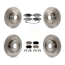 Load image into Gallery viewer, Front Rear Disc Brake Rotors And Ceramic Pads Kit For Audi Q5 S5