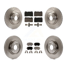 Charger l'image dans la galerie, Front Rear Disc Brake Rotors And Ceramic Pads Kit For Audi Q5