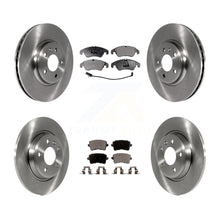 Charger l'image dans la galerie, Front Rear Disc Brake Rotors And Ceramic Pads Kit For Audi Q5 A4 Quattro A5