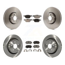 Charger l&#39;image dans la galerie, [Front+Rear] 2010-2015 Volvo XC60 Premium OE Brake Rotors &amp; Ceramic Pads Kit For Max Braking