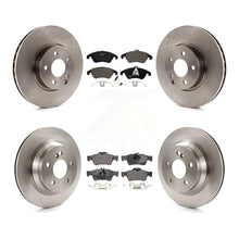 Load image into Gallery viewer, Front Rear Disc Brake Rotors And Ceramic Pads Kit For Mercedes-Benz E350 E400