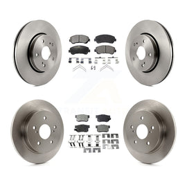 [Front+Rear] 2010-2013 Suzuki Kizashi Premium OE Brake Rotors & Ceramic Pads Kit For Max Braking