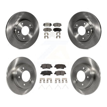 Charger l'image dans la galerie, Front Rear Disc Brake Rotors And Ceramic Pad Kit For Hyundai Veloster Elantra GT
