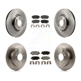 [Front+Rear] 2017-2021 Kia Sportage Turbocharged Premium OE Brake Rotors & Ceramic Pads Kit For Max Braking