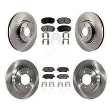 Load image into Gallery viewer, Front Rear Disc Brake Rotors And Ceramic Pads Kit For Kia Optima
