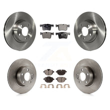 Load image into Gallery viewer, Front Rear Disc Brake Rotors And Ceramic Pads Kit For BMW X3 X4