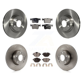 Front Rear Disc Brake Rotors And Ceramic Pads Kit For BMW X3 X4
