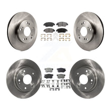 Charger l'image dans la galerie, [Front+Rear] 2013-2015 Acura ILX 1.5L Premium OE Brake Rotors &amp; Ceramic Pads Kit For Max Braking