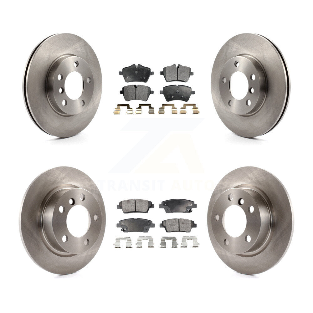 Front Rear Brake Rotor & Ceramic Pad Kit For Mini Cooper Countryman Paceman Base