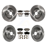 Front Rear Disc Brake Rotor Ceramic Pad Kit For Mercedes-Benz ML350 GLE350 ML250