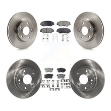 Charger l&#39;image dans la galerie, [Front+Rear] 2013 Acura ILX 2.0L Premium OE Brake Rotors &amp; Ceramic Pads Kit For Max Braking