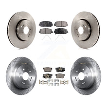 Charger l&#39;image dans la galerie, [Front+Rear] 2013-2018 Acura RDX Premium OE Brake Rotors &amp; Ceramic Pads Kit For Max Braking