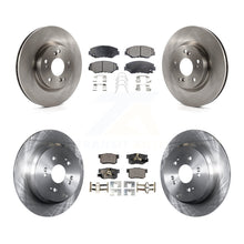 Charger l&#39;image dans la galerie, [Front+Rear] 2012-2016 Honda CR-V FWD Premium OE Brake Rotors &amp; Ceramic Pads Kit For Max Braking