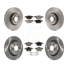 Charger l&#39;image dans la galerie, Front Rear Brake Rotors Ceramic Pad Kit For Volvo XC90 With 328mm Diameter Rotor