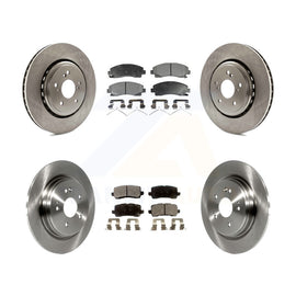 [Front+Rear] 2015-2020 Acura TLX Premium OE Brake Rotors & Ceramic Pads Kit For Max Braking