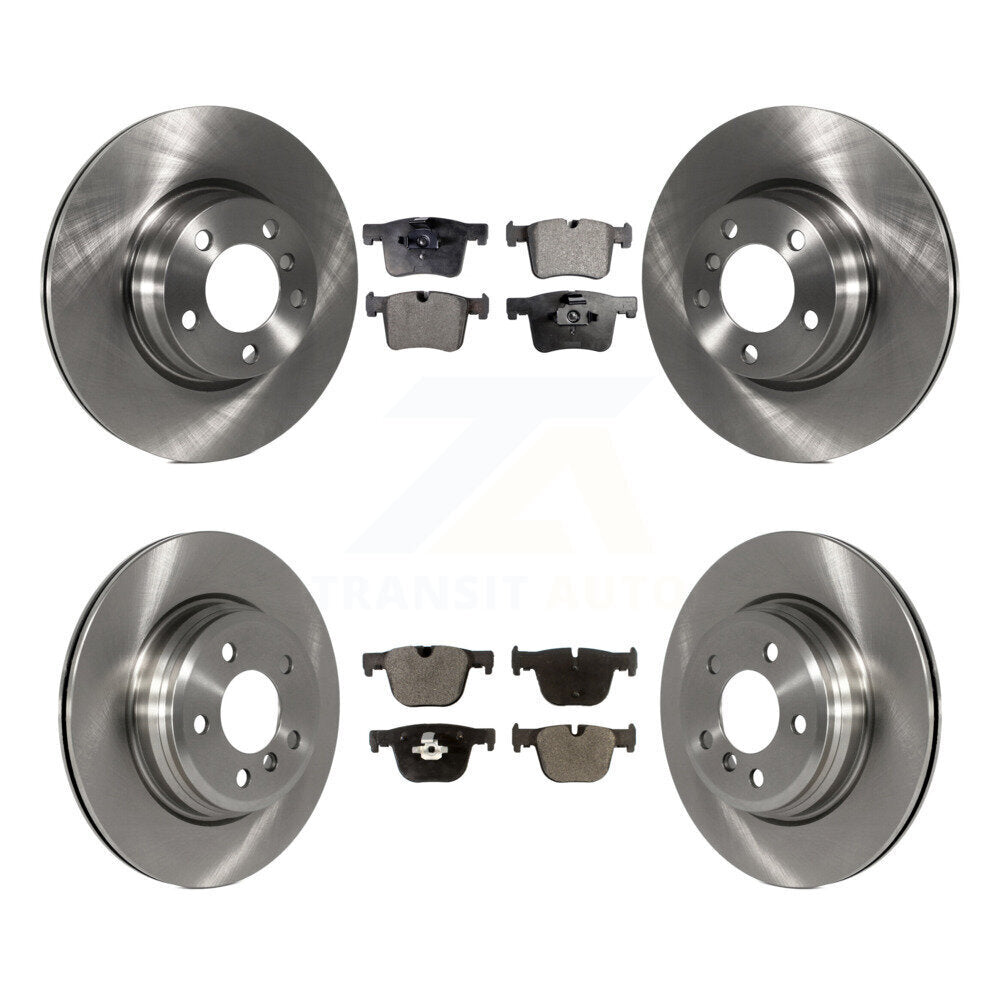 Front Rear Disc Brake Rotors And Ceramic Pads Kit For BMW 428i Gran Coupe xDrive