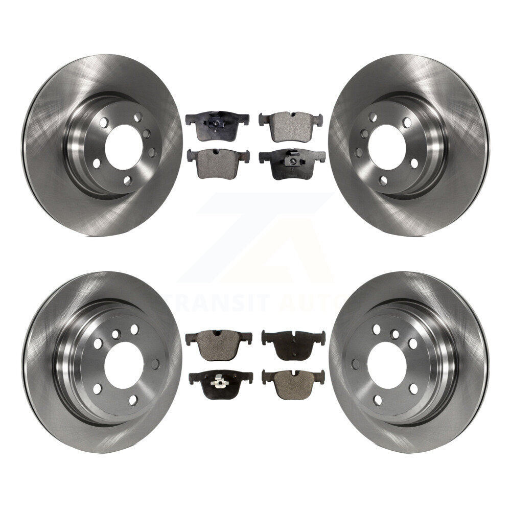 Front Rear Disc Brake Rotors And Ceramic Pads Kit For BMW 428i xDrive