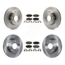Charger l'image dans la galerie, Front Rear Disc Brake Rotors And Ceramic Pads Kit For Mazda 3 Sport 2.5L
