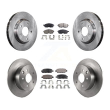 Charger l'image dans la galerie, Front Rear Disc Brake Rotors And Ceramic Pads Kit For Nissan Sentra