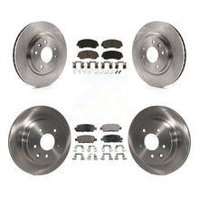 Load image into Gallery viewer, Front Rear Disc Brake Rotors And Ceramic Pads Kit For Nissan Rogue Sport Qashqai