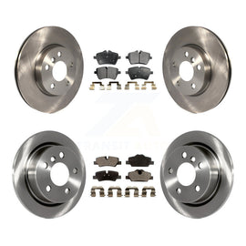 Front Rear Disc Brake Rotors And Ceramic Pads Kit For Mini Cooper