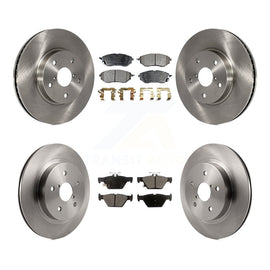 [Front+Rear] 2015 Subaru Legacy 2.5L Premium OE Brake Rotors & Ceramic Pads Kit For Max Braking