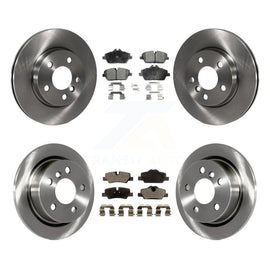 Front Rear Disc Brake Rotors And Ceramic Pads Kit For Mini Cooper