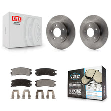 Load image into Gallery viewer, Rear Brake Rotor Ceramic Pad Kit For Cadillac DeVille Buick Park Avenue Eldorado