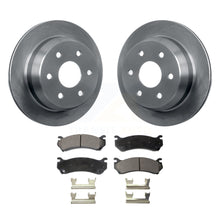 Charger l&#39;image dans la galerie, Rear Brake Rotors &amp; Ceramic Pad Kit For Chevrolet Silverado 2500 HD Suburban GMC