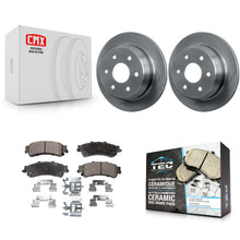 Load image into Gallery viewer, Rear Brake Rotor &amp; Ceramic Pad Kit For Chevrolet Silverado 1500 GMC Sierra Tahoe