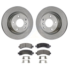 Charger l&#39;image dans la galerie, Rear Disc Brake Rotor Ceramic Pad Kit For Chevrolet Express 3500 2500 GMC Savana