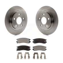 Charger l&#39;image dans la galerie, Rear Brake Rotors &amp; Ceramic Pad Kit For Buick LeSabre Park Avenue Pontiac Aurora