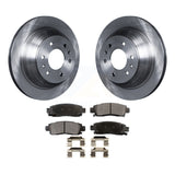 Rear Brake Rotors Ceramic Pad Kit For Chevrolet Trailblazer GMC Envoy EXT XL XUV