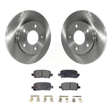 Rear Brake Rotor & Ceramic Pad Kit For Chevrolet Impala Pontiac Grand Prix Buick