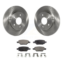 Charger l&#39;image dans la galerie, Rear Brake Rotor &amp; Ceramic Pad Kit For Chevrolet Malibu Pontiac G6 Cobalt Saturn