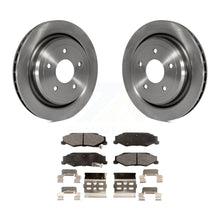 Charger l&#39;image dans la galerie, Rear Disc Brake Rotors And Ceramic Pads Kit For Chevrolet Corvette Cadillac XLR