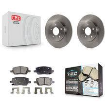Charger l'image dans la galerie, Rear Brake Rotors &amp; Ceramic Pad Kit For Chevrolet Uplander Pontiac Montana Buick
