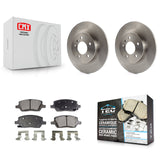 Rear Brake Rotors & Ceramic Pad Kit For Chevrolet Uplander Pontiac Montana Buick