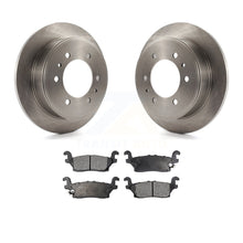 Load image into Gallery viewer, Rear Disc Brake Rotors And Ceramic Pads Kit For Hummer H3 H3T