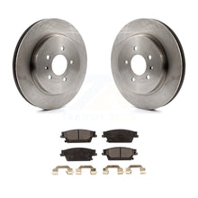 Charger l&#39;image dans la galerie, Rear Disc Brake Rotors And Ceramic Pads Kit For Cadillac STS CTS