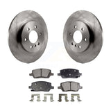 Rear Brake Rotors & Ceramic Pad Kit For Chevrolet Uplander Buick Terraza Pontiac