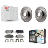 Rear Brake Rotors & Ceramic Pad Kit For Chevrolet Uplander Buick Terraza Pontiac