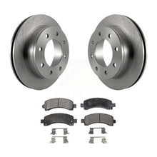 Charger l&#39;image dans la galerie, Rear Disc Brake Rotor Ceramic Pad Kit For Chevrolet Express 3500 2500 GMC Savana