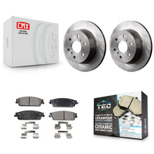 Charger l'image dans la galerie, Rear Brake Rotor &amp; Ceramic Pad Kit For Chevrolet Silverado 1500 GMC Sierra Tahoe