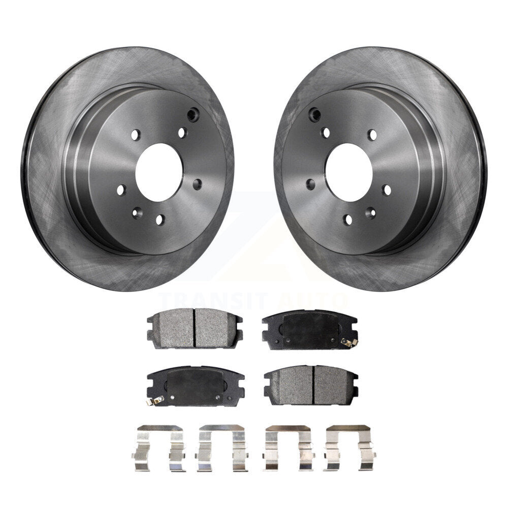 Rear Brake Rotors Ceramic Pad Kit For Chevrolet Equinox Saturn Vue Captiva Sport