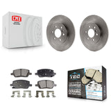 Rear Brake Rotors & Ceramic Pad Kit For Chevrolet Uplander Pontiac Montana Buick